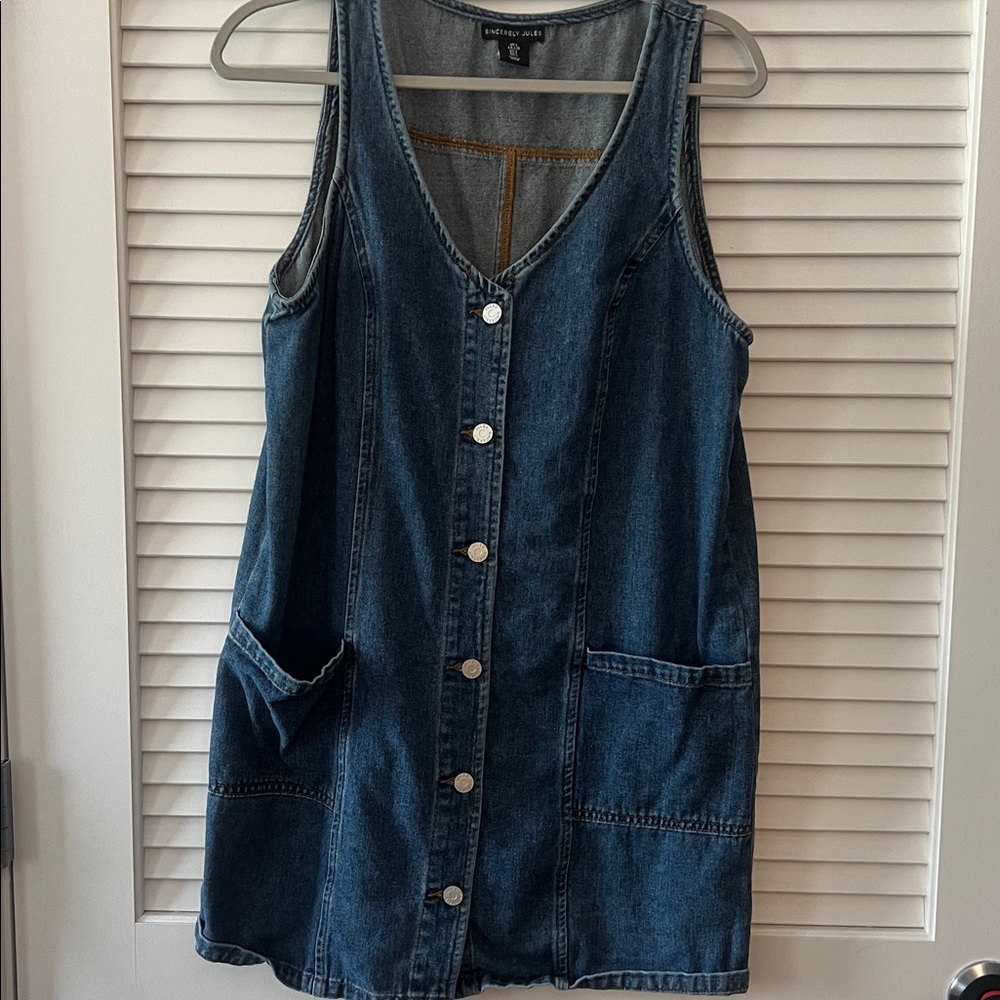 Sincerely Jules Blue Denim Dress